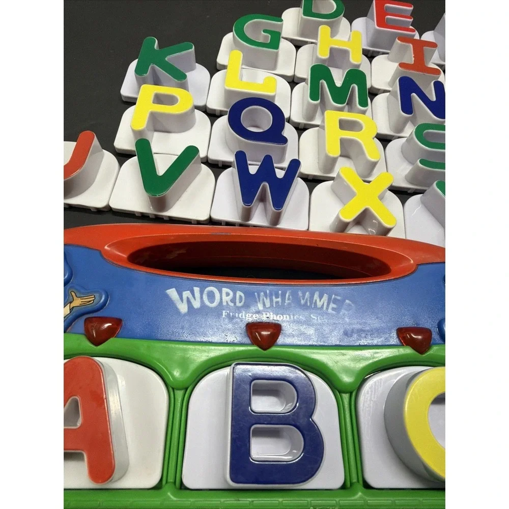 LEAP FROG WORD WHAMMER Electronic Magnetic Fridge Phonics Set - 26 Letters A-Z